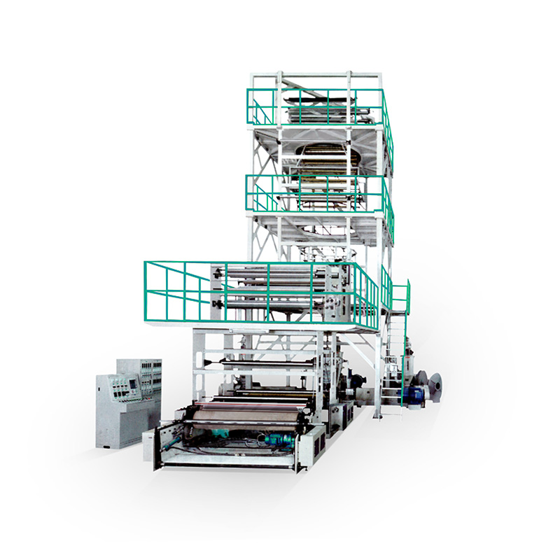 MF-GS系列三至五层共挤薄膜吹塑机组 (IBC 膜泡内冷型)